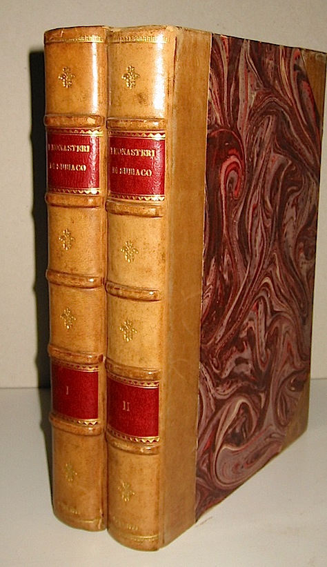  Egidi P. - Giovannoni G. - Hermanin F. I Monasteri di Subiaco. Vol.I: Notizie storiche. L'architettura. Gli affreschi.
 1904 Roma a cura e spese del Ministero della Pubblica Istruzione